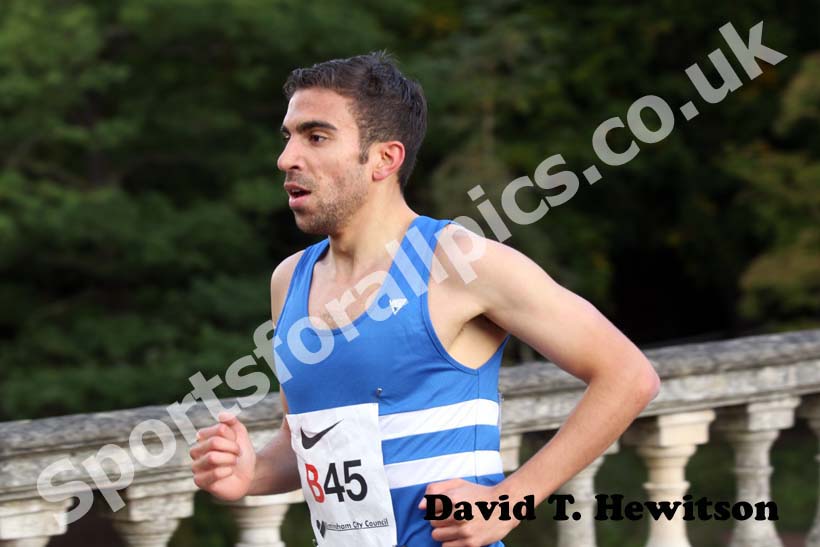 Jonathan Taylor (Morpeth Harriers) the mens ERRA National Road Relays.